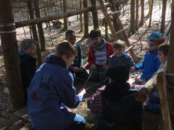 Erster Cevinachmittag bei der Stufe Isaac